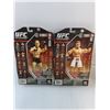 Image 4 : (2) Zuffa UFC Action Figures (Frank Mir, Georges St.Pierre), Molson "Bubba" Empty Beer Keg