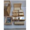 Image 2 : Large Lot of Wooden Gift Boxes & Frames