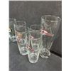 Image 2 : (8) Assorted "NHL Themed" Beer Glasses