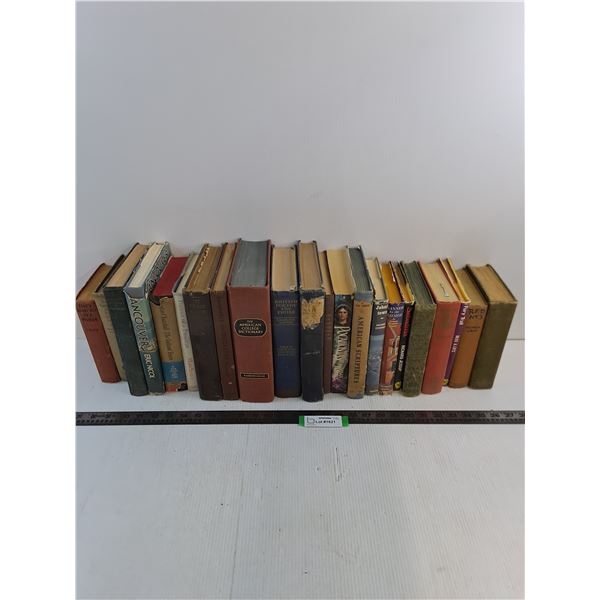 (22) Vintage/Antique Books - As is
