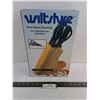 Image 1 : NIB Wiltshire 6-Piece Knife Block Set