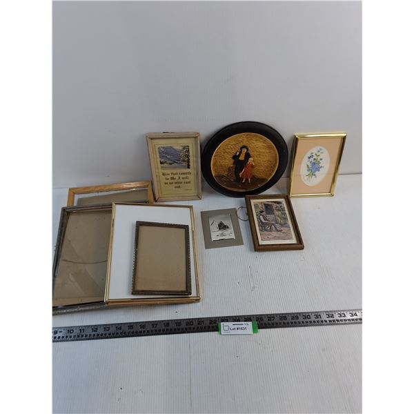 Assorted Vintage Frames & Pictures