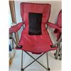 Image 2 : (3) Adult Size Folding Armchairs - Pickup Only