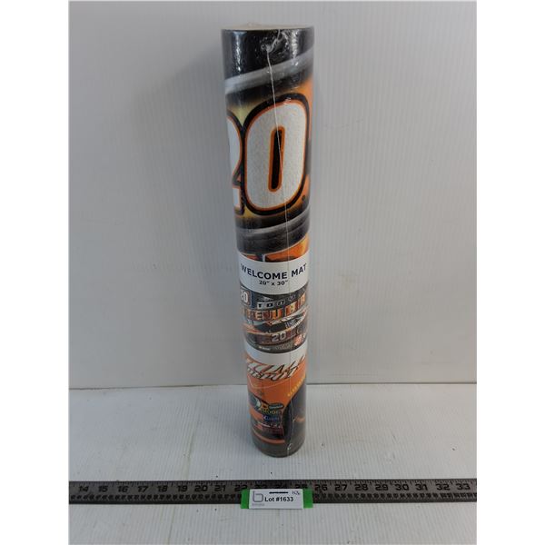 Sealed Nascar "Tony Stewart" 20" x 30" Welcome Mat