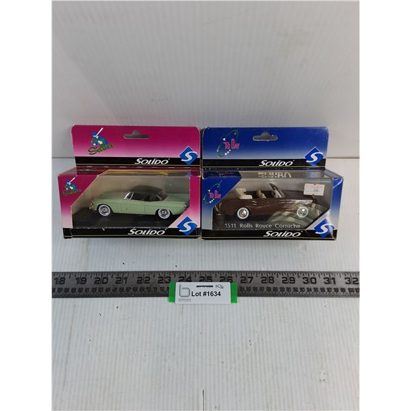 Solido In Box Die-Cast Replica Cars