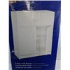 Image 2 : Stack-A-Shelf 2-Door w/Drawer Storage Organizer - Unopened , Some Box Damage - PU Only