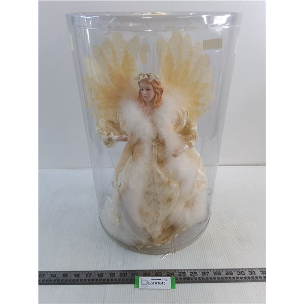 Christmas Tree Topper "Light-Up Angel" - Tested - 18" Tall