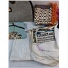 Image 3 : Travel Bag, Assorted Doilies, Table Linens, Scarves