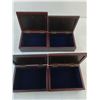 Image 2 : (4) Sears Wooden Photo Boxes - 7x5x2.25"