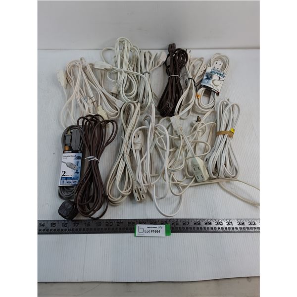 (13) Older Extention Cords of Various Lengths