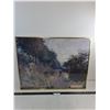 Image 1 : * Metal-Framed Claude Monet Reprint - 28" x 22" - Pickup Preferred