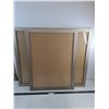 Image 1 : * (3) Metal Frames w/Plexi-Glass Inserts - 22" x 29.5" - Pickup Only