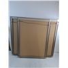 Image 2 : * (3) Metal Frames w/Plexi-Glass Inserts - 22" x 29.5" - Pickup Only