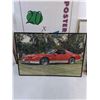 Image 4 : * (4) Wall Frames (NIB 20x30" Poster, 16x20" Metal, 24x17" Trans Am, 13x16" Bjornson) - Pickup Only