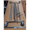 Image 1 : * Metal Portable Coat Rack - Unassembled 52" x 22" - Appears Complete - Pickup Only