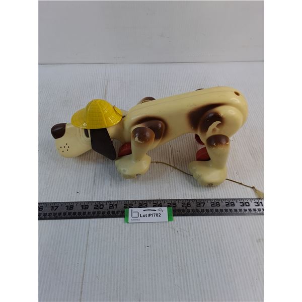 Vintage Roller-Dog Child's Toy