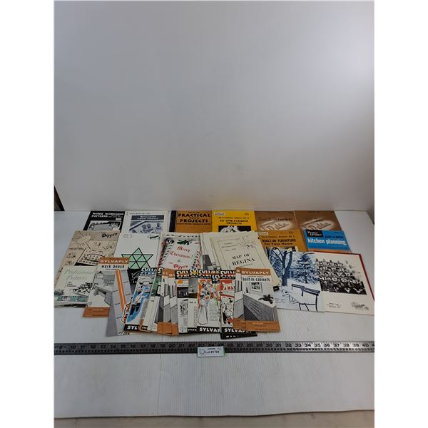 Large Quantity of Vintage DIY Booklets & Folders, Misc.