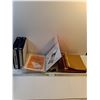 Image 1 : (4) Ring Binders,(2)Binders with Clear Sheetsand(3) Pkgs. Page Protectors