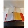 Image 3 : (4) Ring Binders,(2)Binders with Clear Sheetsand(3) Pkgs. Page Protectors