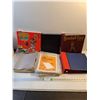 Image 1 : (5) Binders,Box of Protective Sheets,(5) Pkgs. of Page Protectors