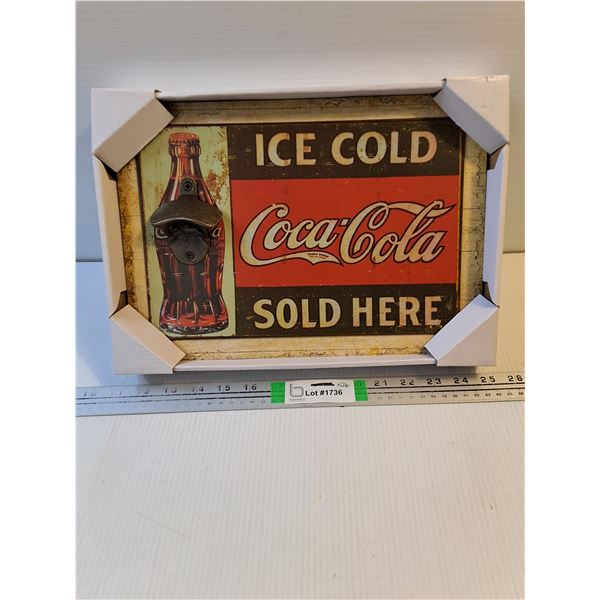 Fantasy Coca Cola Wall Mount Bottle Opener