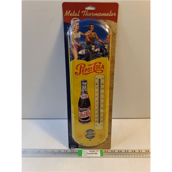 Fantasy Metal Pepsi Thermometer in Vintage Style-sealed