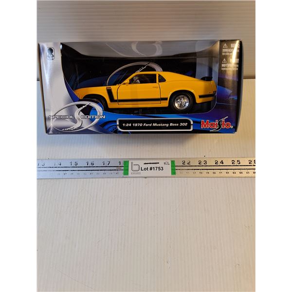 1:24 Maisto Die Cast 1970 Ford Mustang Boss 302
