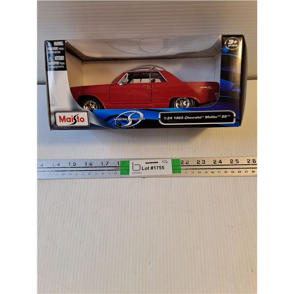 1:24 Maisto Die Cast 1965 Chevrolet Malibu SS