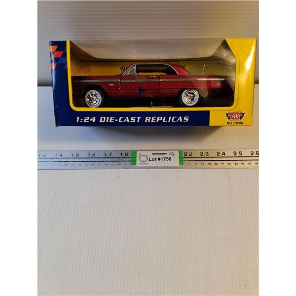 1:24 Motor Max Die Cast 1964 Chevrolet Impala