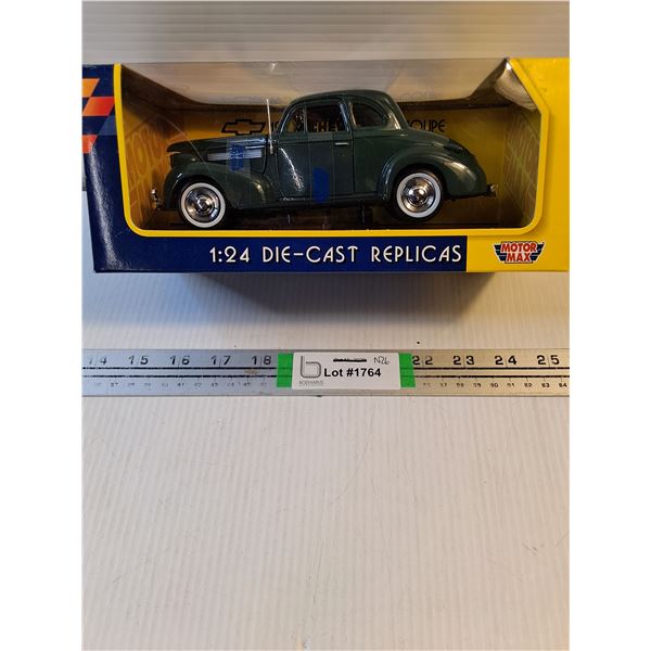 1:24 Motor Max Die Cast 1939 Chevrolet Coupe
