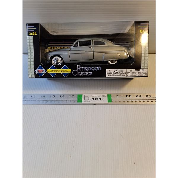1:24 Motor Max Die Cast 1949 Mercury Coupe