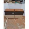 Image 4 : * (2) Wooden 2-Drawer Cabinets - Not Locking/Some Damage - 31x31x20" - Pickup Only