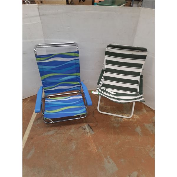 * (2) Adult Size Patio Lounge Chairs - Pickup Only