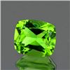 Image 1 : Natural Cushion Green Peridot 7.080 Cts [VVS]