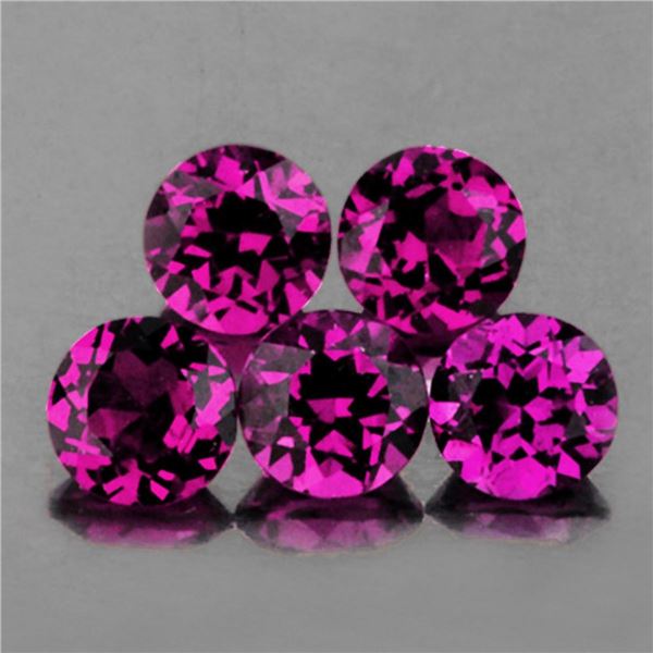 Natural Pink/Purple Rhodolite Garnet{Flawless-VVS1}