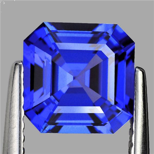 Natural Purple Blue Tanzanite [Flawless-VVS]