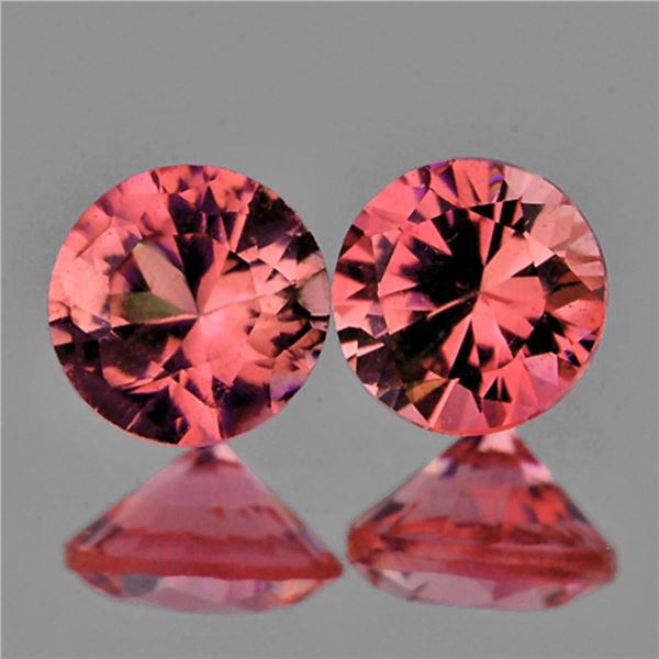 Natural Padparadscha Pink Sapphire Pair {Flawless-VVS}