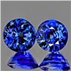 Image 1 : Natural Rare Blue Benitoite Pair {VVS}