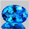 Image 1 : Natural Swiss Blue Topaz 15x11 MM {Flawless-VVS1}
