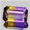 Image 1 : Natural Bi Color Bolivia Ametrine {Flawless-VVS1}