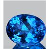 Image 1 : Natural Swiss Blue Topaz 16x13 MM {Flawless-VVS1}