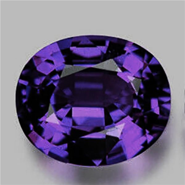 Natural Intense Blue Purple Sapphire {Flawless-VVS}