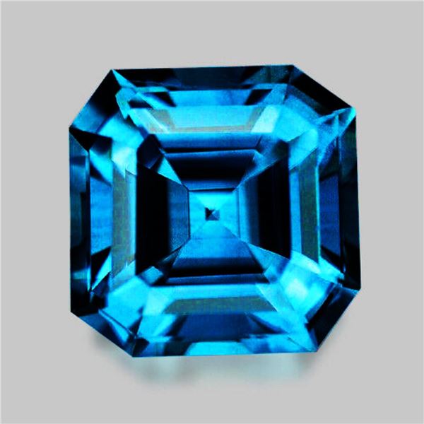 Natural Cambodian Deep Blue Zircon {Flawless-VVS}