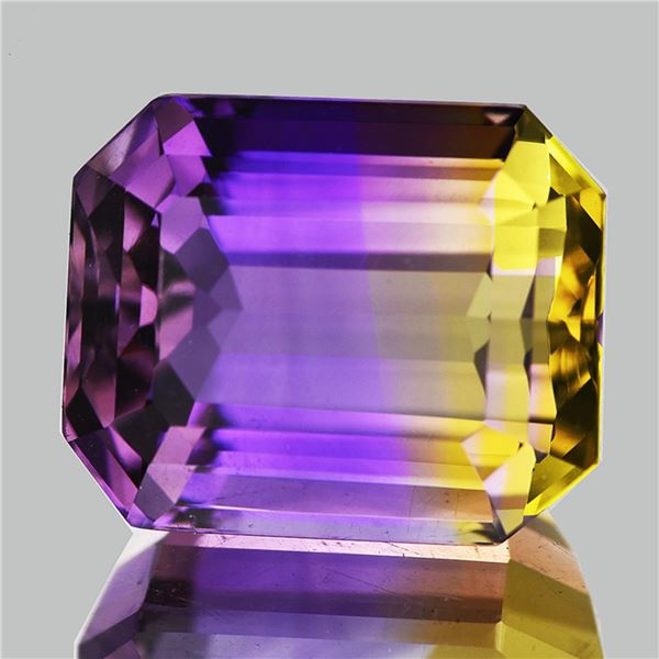 Natural Bi Color Bolivia Ametrine {Flawless-VVS1}