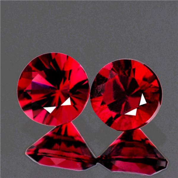 Natural Pink Red Mogok Spinel Pair  [IF-VVS]