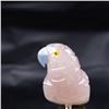 Image 3 : Natural Stone Handcarved Quartz Bird