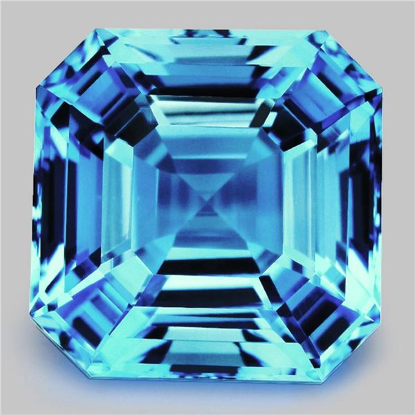 Natural Cambodian Blue Zircon  {Flawless-VVS1}