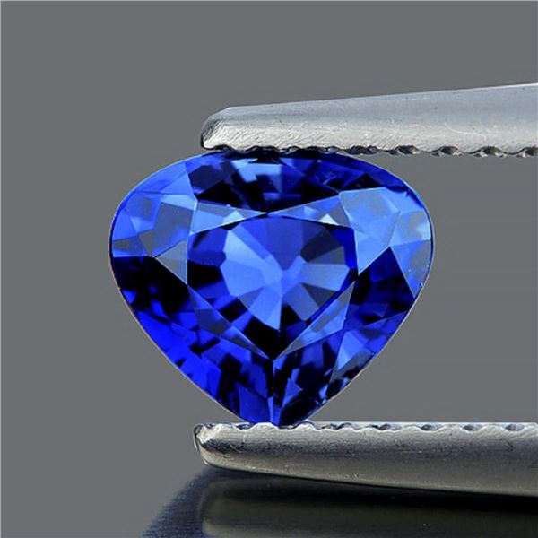 Natural  Intense Blue Sapphire [Flawless-VVS]