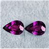 Natural Purple Mozambique Sapphire Pair{Flawless-VVS}