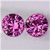 Natural Redish/Pink Sapphire Pair {Flawless-VVS}